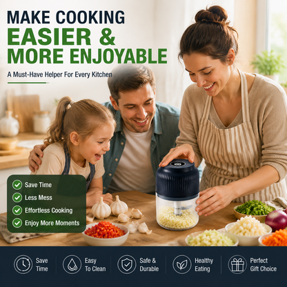 🔥50% off on the last day| 😩 Still Chopping Garlic by Hand? This Kitchen Gadget Does It in 3 Seconds