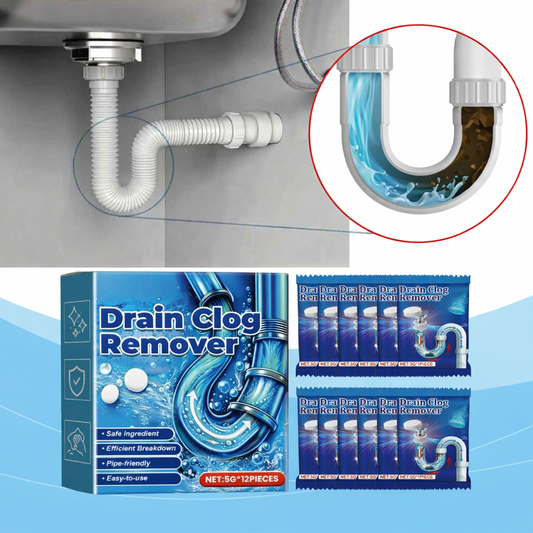 Fish-Shaped Quick-Dissolving Drain Clog Remover