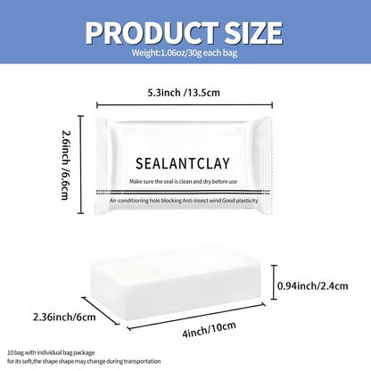 🛠️ 6-Pack Waterproof Sealing Putty – Moldable Repair Clay