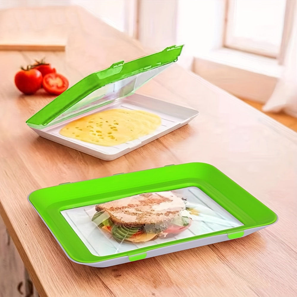 🔥Environmentally Friendly Design - Reusable Food Preserving Tray🥰