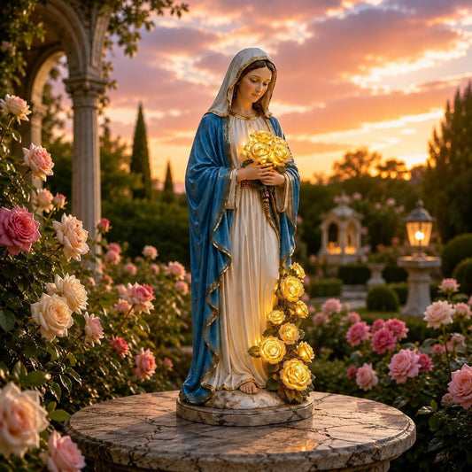 💗Virgin Mary Garden Light