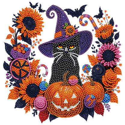 🍂Autumn Harvest Pumpkin Diamond Art Hanging Ornament Kit