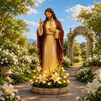 💗Virgin Mary Garden Light