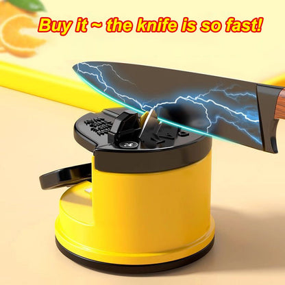 Mini Suction Knife Sharpener – Quick & Easy Kitchen Tool for Effortless Sharpening 🧲