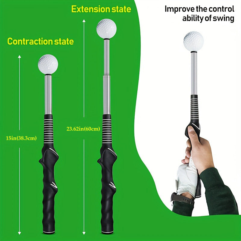 ⛳BUY 2 GET FREE SHIPPING⛳Telescopic club, Retractable Golf Swing Training Aid