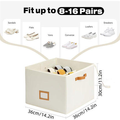 🔥Fabric Shoe Organizer Storage Box