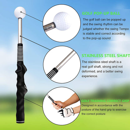 ⛳BUY 2 GET FREE SHIPPING⛳Telescopic club, Retractable Golf Swing Training Aid