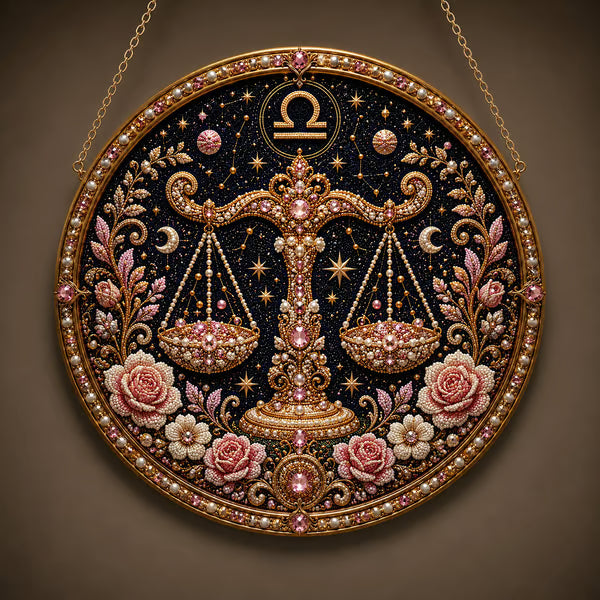 🔥Last Day 49% OFF - 12 Zodiac Signs Pearl Art Kit ♈🌙