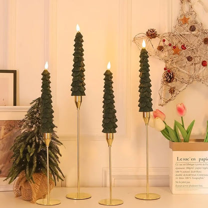 Grunsify Flameless Taper Candles 🕯