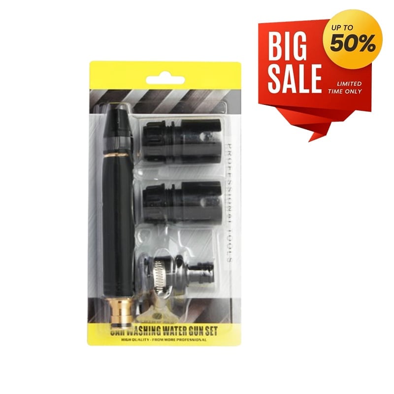 Heavy Duty Adjustable Twist Hose Nozzle Jet Sweeper Nozzle