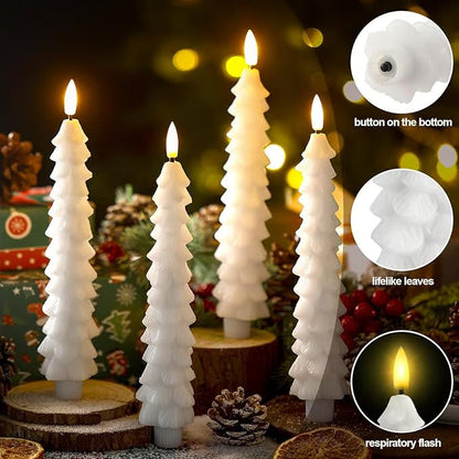 Grunsify Flameless Taper Candles 🕯