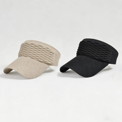 Women’s Open-Top Breathable UV-Protection High-Ponytail Sun Visor