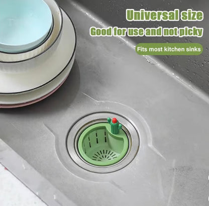 Kitchen Hands-Free Dumping Sink Filter