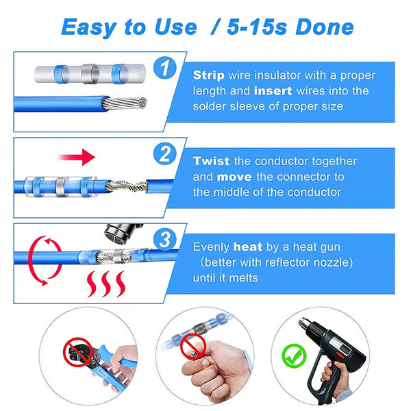 Solder Seal Wire Connectors