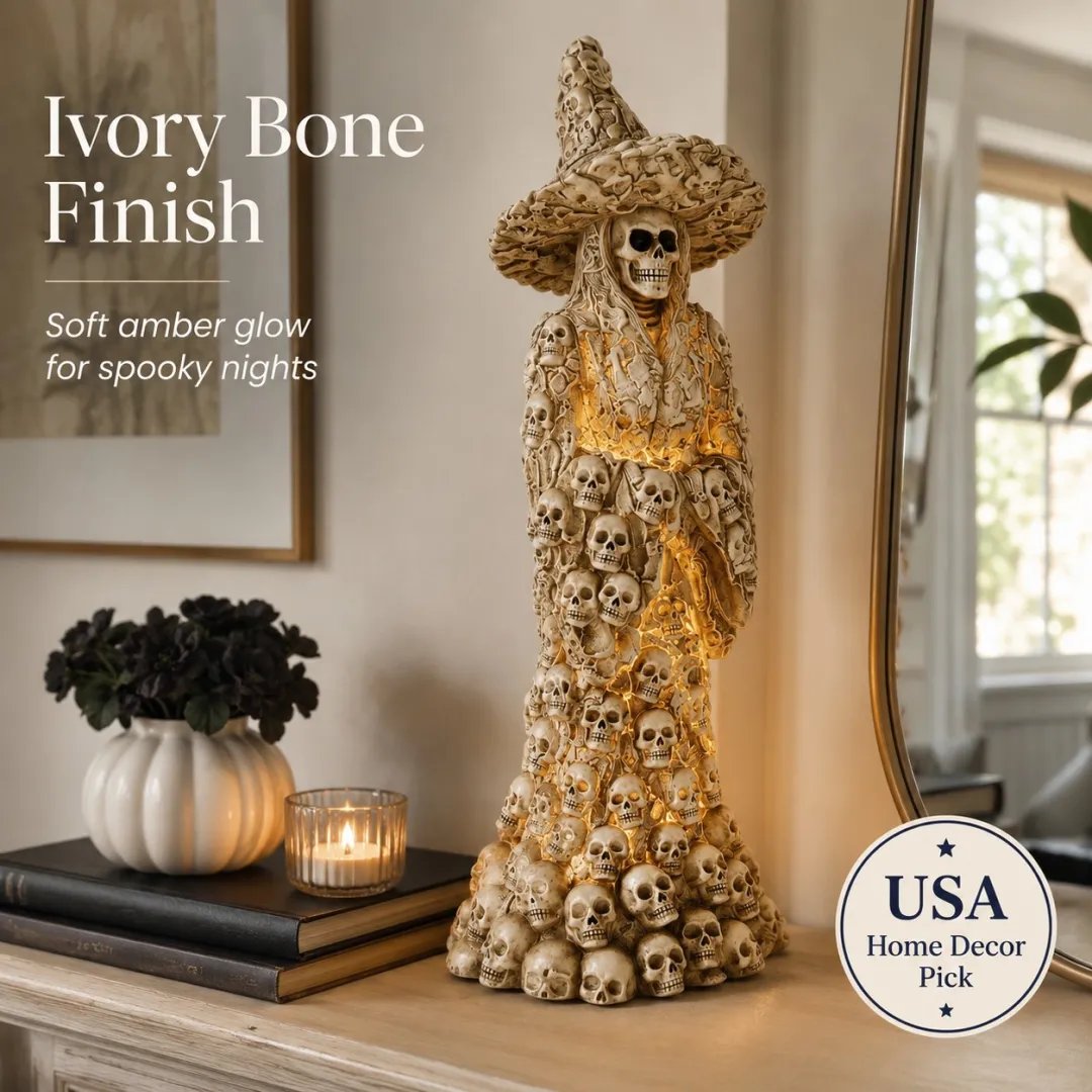 🔥HOT SALE 49% OFF✨Skeleton Witch Ornament(🎁BUY 2 FREE SHIPPING)