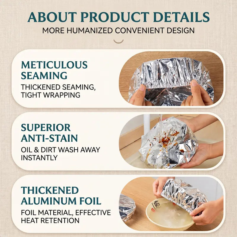 Aluminum Foil Heat-retaining Cover