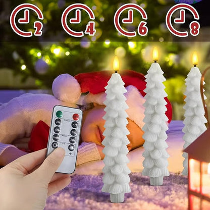 Grunsify Flameless Taper Candles 🕯