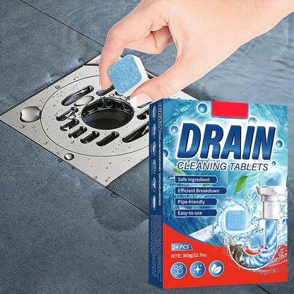 ✨ BUY MORE SAVE MORE! 🚰 Pipe Unclogging Tablets – Fast-Acting Blockage Remover – Safe for pipes, removes hair & grease – no damage to plumbing 🔧