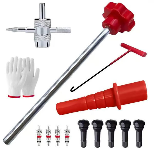 14-Piece Set Quick Change Tire Valve Tool Kit