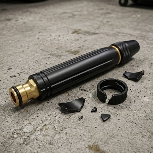 Heavy Duty Adjustable Twist Hose Nozzle Jet Sweeper Nozzle