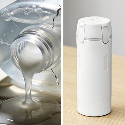 4-in-1 Leakproof Rotatable Travel Dispenser Set