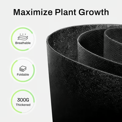 5-Pack 10 Gallon Grow Bags
