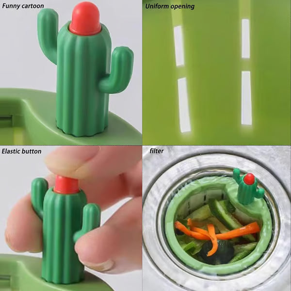 Kitchen Hands-Free Dumping Sink Filter