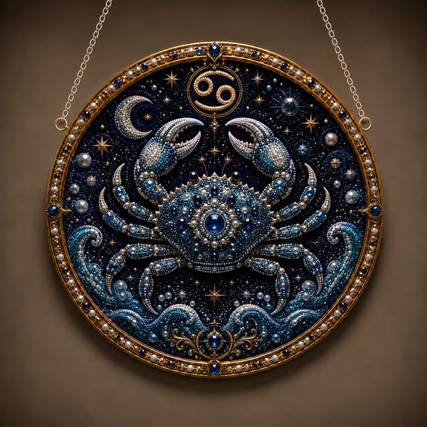 🔥Last Day 49% OFF - 12 Zodiac Signs Pearl Art Kit ♈🌙