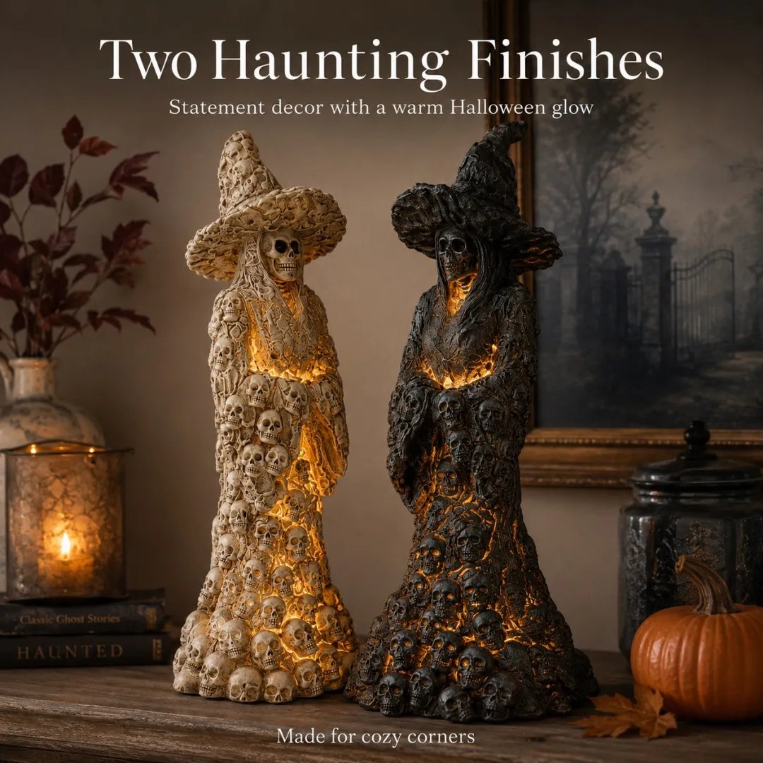 🔥HOT SALE 49% OFF✨Skeleton Witch Ornament(🎁BUY 2 FREE SHIPPING)