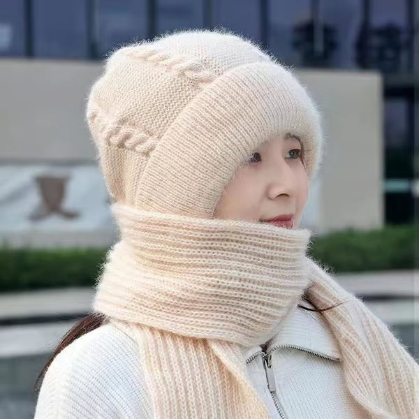 🎄Multi-Use Knitted Built-In Hood Scarf for Women
