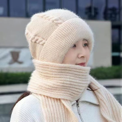 🎄Multi-Use Knitted Built-In Hood Scarf for Women