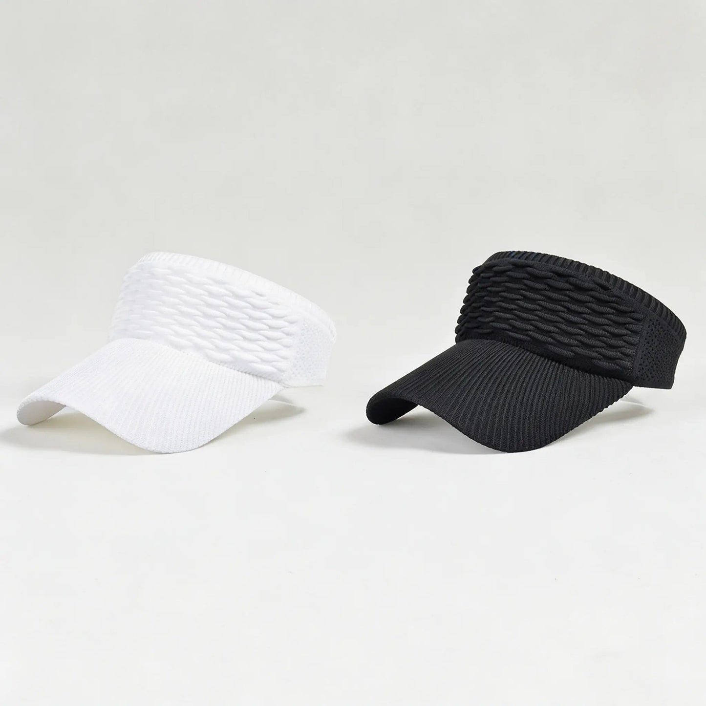 Women’s Open-Top Breathable UV-Protection High-Ponytail Sun Visor