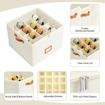 🔥Fabric Shoe Organizer Storage Box