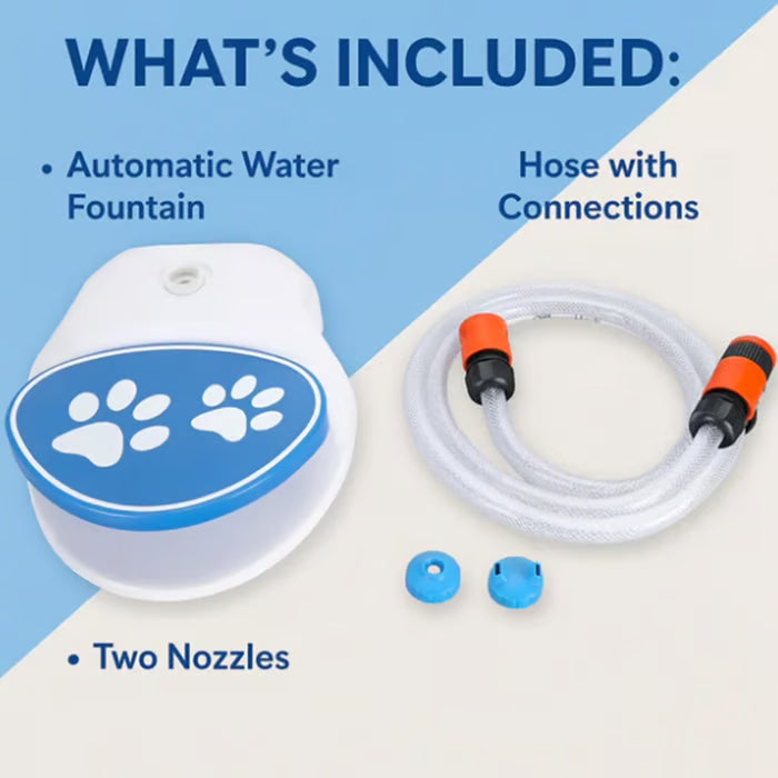🐶 Dog Step-On Water Fountain – Interactive Outdoor Play & Cooling Toy