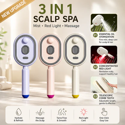 ✨Mist Straightening Comb – Easy Salon-Like Hair