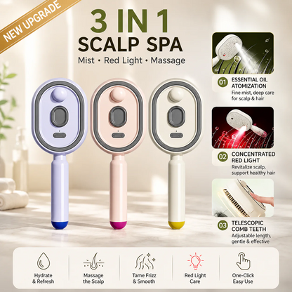 ✨Mist Straightening Comb – Easy Salon-Like Hair