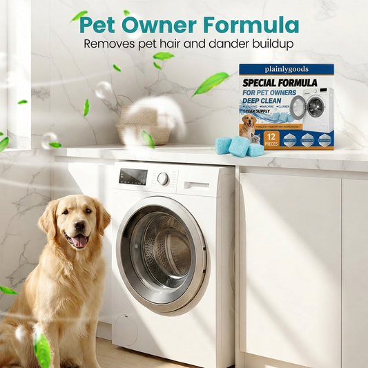 🏆 LAST DAY SPECIAL! ONLY $9.99!! 12 Washer Tub Cleaner Tablets Deep Cleans & Removes Odors For a Fresh, Hygienic Washer